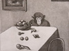 Print: Etching Monkey